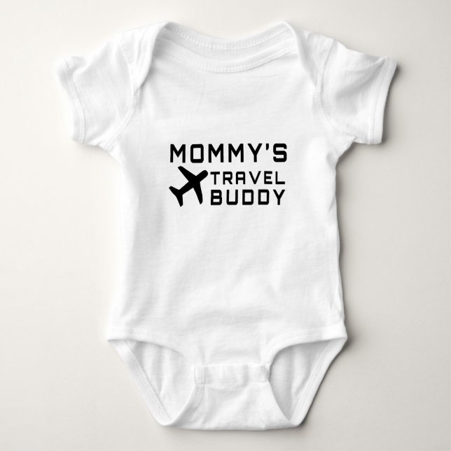 Mommy'sen reser kompisflygplan t shirt (Framsida)