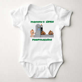 Mommy'sens bebiset för poopmaskinen förkroppsligar t-shirt