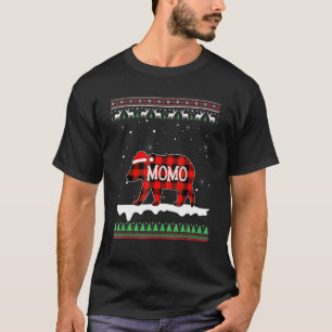 Momo Bear Santa Röda Karetär Familj Pyjamas För Ch T Shirt