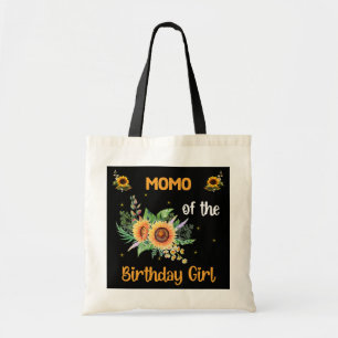 Momo of the Birthday Girl Solros Design Tygkasse