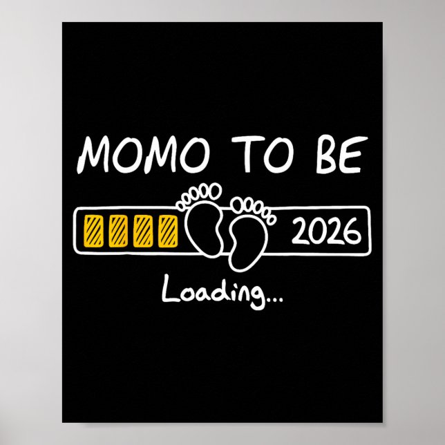Momo To Be 2026 Loading Momo Est 2026  Poster (Framsidan)