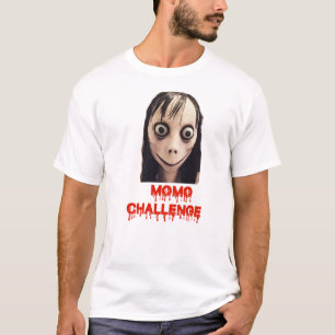 Momo utmaningdesign t shirt