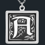 Momogram Silver Necklace Silverpläterat Halsband<br><div class="desc">Keepsakes Necklaces Välj antingen Silver Plattat Guld Avslutar eller Sterling silver Unik Personlig Anpassningsbar !st julgåva eller medeltida bröllop, lejon rampant, monogram, renaissance bröllop, vintage lejon bröllop, prinsessan knight in sharor, sagel moody, bröllop gothic mitten, mörk ålders bröllop bröllop, viking Bröllop, Bröllopsfest Key Dölj färg Necklaces - om du vill...</div>