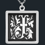 Momogram Silver Necklace Silverpläterat Halsband<br><div class="desc">Behåll Necklaces Välj antingen Silver Plattat Guld Avsluta eller Sterling silver Unik Personlig Anpassningsbar !st Bröllopsfest för julklapp av Bröllop Keepsakt Necklaces - om du vill ändra bakgrund färg - klicka på anpassa - klicka på redigera - välj sista verktyg i rullgardinsmenyn och välj från ett av de färger som...</div>