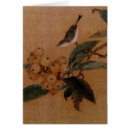 Momohatozu chinese hälsningskort