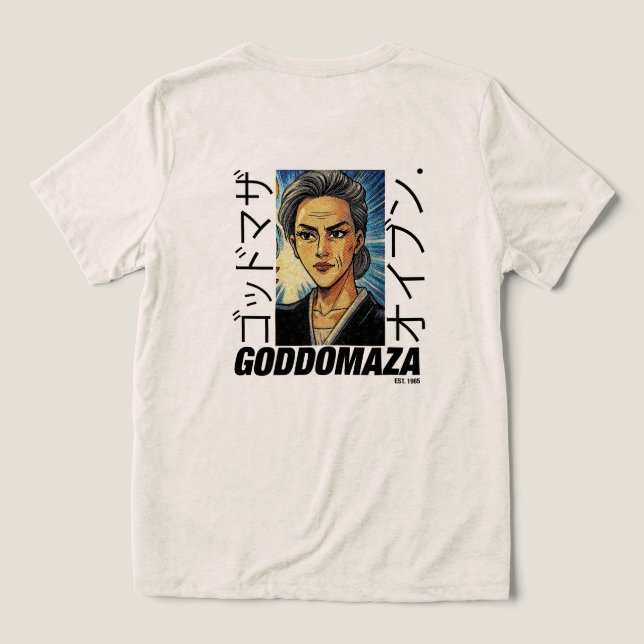 MOMOKO HUAD BW SKETCH T SHIRT (Design Baksida)