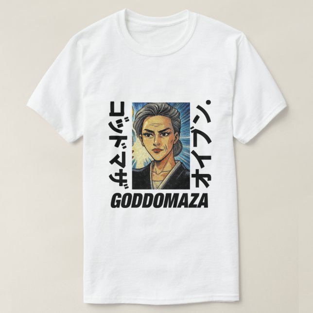 MOMOKO HUVUD FÄRGAD TJOCK TEXT  T SHIRT (Design framsida)