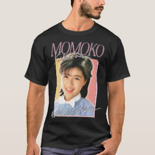 Momoko Kikuchi Retro 80-talet Fläkt Art Design 2 T Shirt