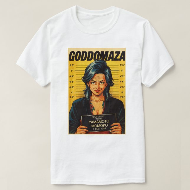 MOMOKO MUGSHOT VINTAGE TEE (Design framsida)