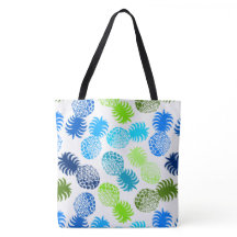 Momona Hawaiian Tropical Pineapple Beach Bag