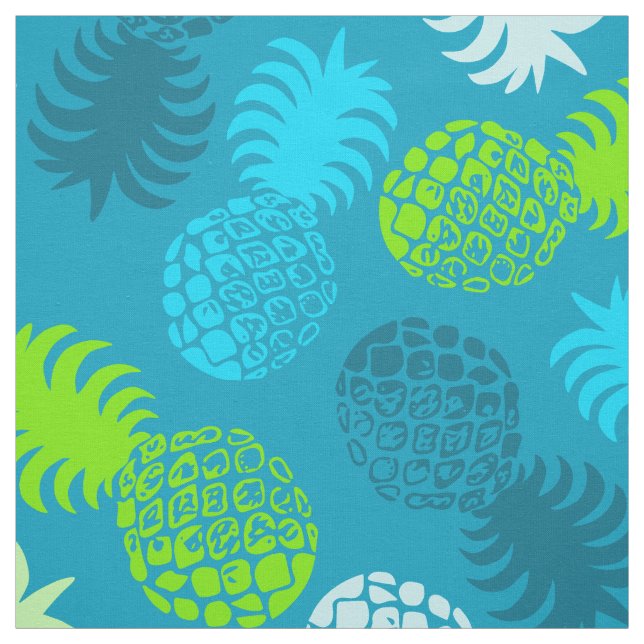 Momona Hawaiian Tropical Pineapple Tyg (Provkarta)