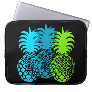 Momona Pineapple Hawaiian Neoprene Wetdräe Laptop Fodral