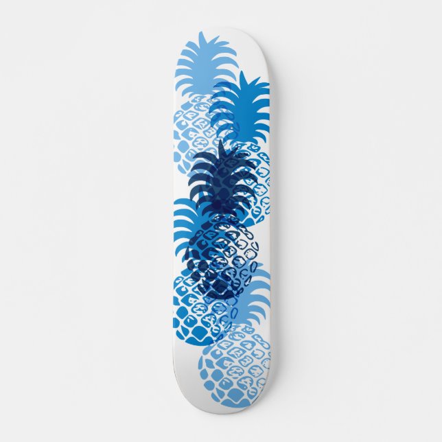 Momona Pineapple Hawaiian Tropical Skateboard Bräda 20 Cm (Framsida)