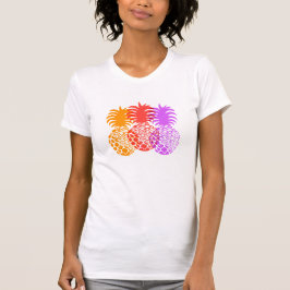 Momona Pineapple Hawaiian Tropical T Shirt