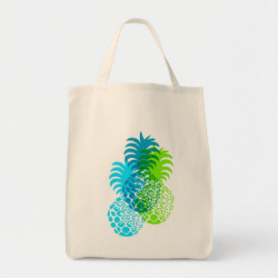 Momona Pineapple Hawaiian Tropical Turq Tygkasse