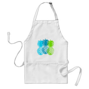 Momona Pineapple Hawaiian Tropisk Förkläde