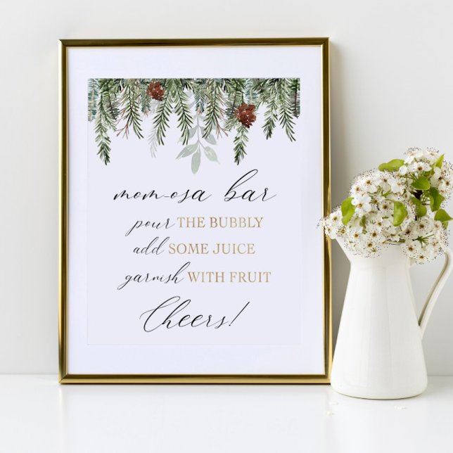 Momosa pub häller bubbelduschskylten poster (Skapare uppladdad)