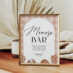 Momosa Pub Little Cutie Paj Baby Shower Party Poster