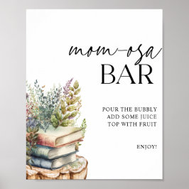 Momosa Pub Storybook Baby Shower Poster