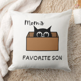 MOM'S FAVORITE SON PILLOW KUDDE