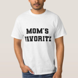 Mom's Favorite Varsity  T Shirt