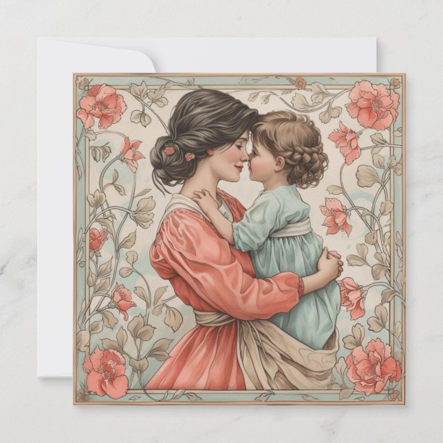 Moms Glatta Moments: Varvkort Julkort (Framsida)