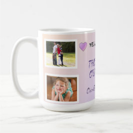 Mom's Hope - Pastel 4 Photo Tribute Kaffemugg