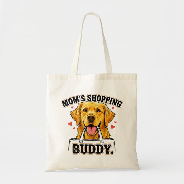 Mom's Shopping Buddy Golden Retriever Tygkasse (Framsidan)