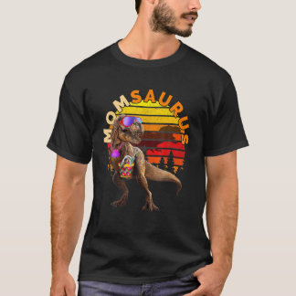 MOMSAURUS T Rex Mamma Beach Retro Vintage Funny Di Shirt