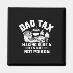 Momsbelagd Skapar att det inte är Poison Funny Pap Magnet