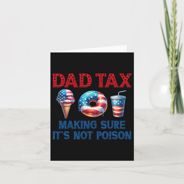 Momsbeläggning Skapar att det inte är gift Fars da Kort (Framsida)