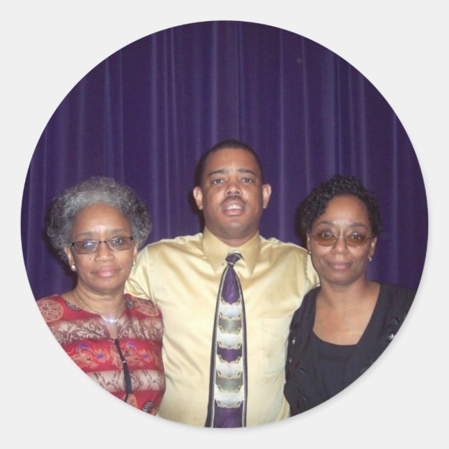 MOMSis Runt Klistermärke (Framsida)