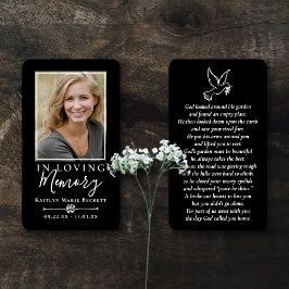 Momskort för foto-Heliga med enkel Anpassningsbar Visitkort