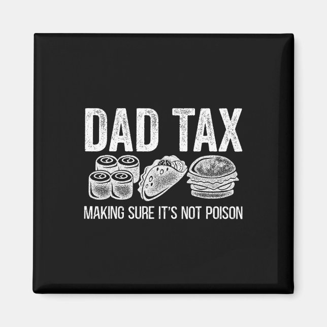 MomsSkapar Säkert att det inte är Poison Funny Far Magnet (Framsidan)