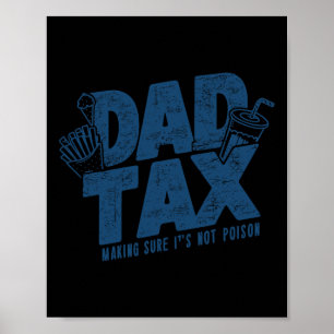MomsSkapar Säkert att inte Poison Funny Fars dag Poster
