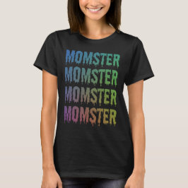 Momster Dripping Font Generic Halloween Costume T Shirt