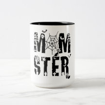 Momster Funny Halloween Spider Fladdermus Graphic