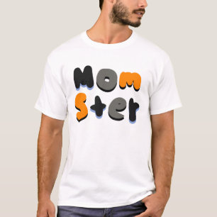 Momster Groovy Bubble Lettering T Shirt