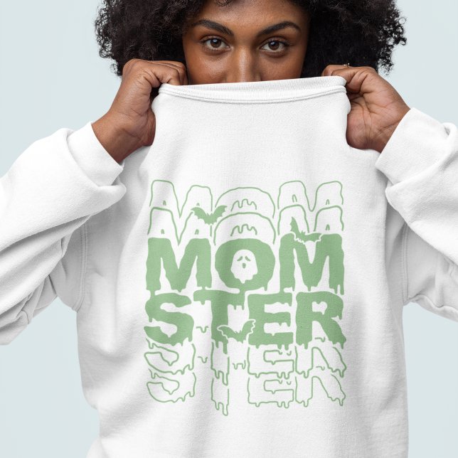 Momster Halloween Mamma Funny Fall Sweatshirt T Shirt (Skapare uppladdad)