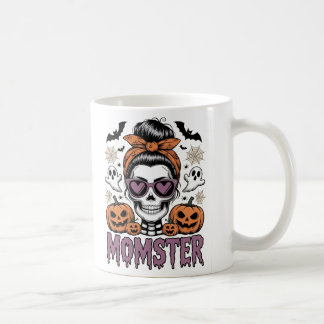 Momster Halloween-mugg – Rolig kaffekopp för mammo