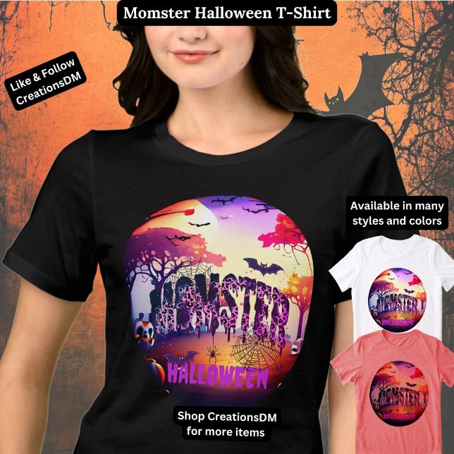 Momster Halloween T Shirt (Skapare uppladdad)