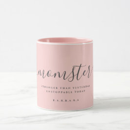 MOMSTER MAMMA LIV STARKARE ÄN I GÅRDAGSKAFFE MUGG