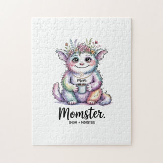 Momster. (Mom + Monster) Pussel