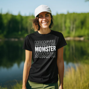 Momster-teckensnitt T Shirt