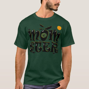 Momster Women Funny Halloween Spider Fladdermus Ma T Shirt
