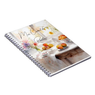 Mon carnet de recettes anteckningsbok