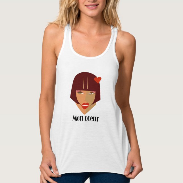 Mon Coeur Linne Med Racerback (Framsida)