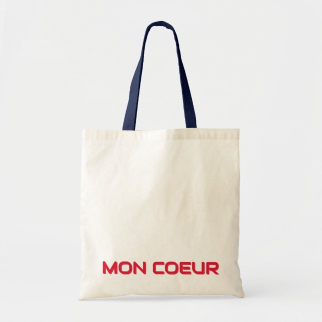 Mon Coeur Tote 02 Tygkasse (Framsidan)