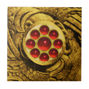 MON GEM Red Kakelplatta