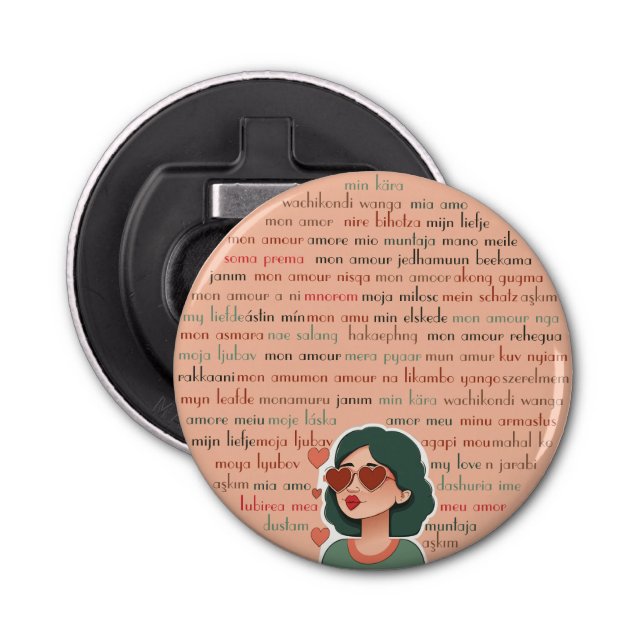 Mon Kärlek Flasköppnare (Framsidan)